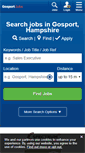 Mobile Screenshot of gosport-jobs.co.uk